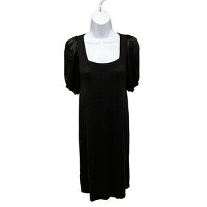 BCBG MaxAzria Black dress size XS, (silk, cotton, cashmere)